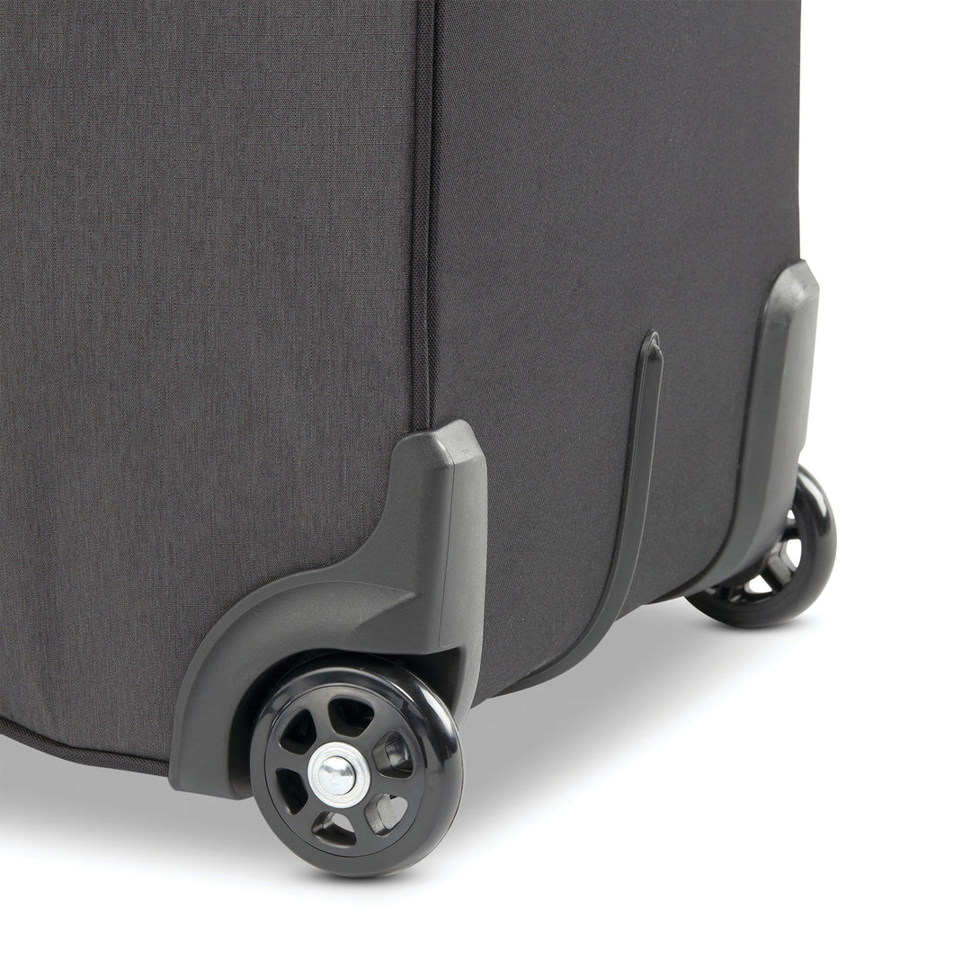 Forester 34 Inch Roomy Wheeled Duffel w/ Grab Handles, Black Heather (Used) - VMInnovations