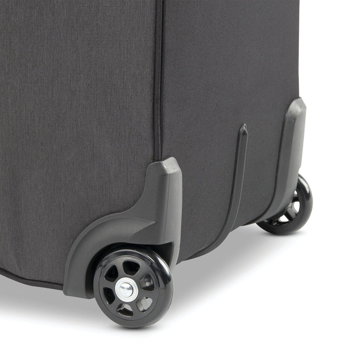 Forester 34 Inch Roomy Wheeled Duffel w/ Grab Handles, Black Heather (Used) - VMInnovations