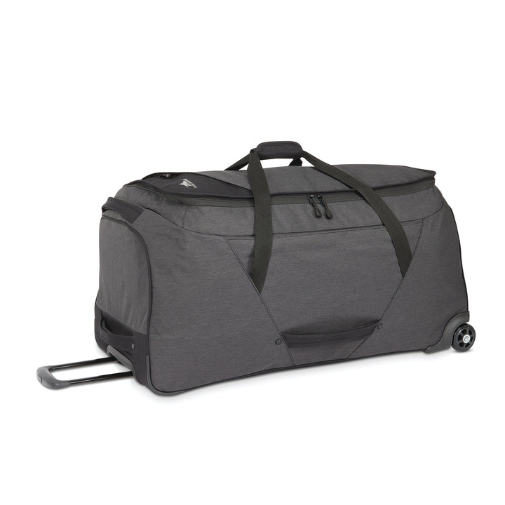 Forester 34 Inch Roomy Wheeled Duffel w/ Grab Handles, Black Heather (Used) - VMInnovations