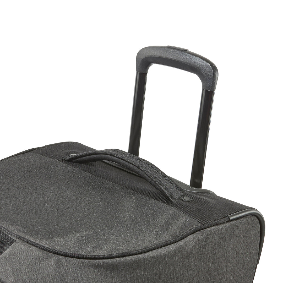 Forester 34 Inch Roomy Wheeled Duffel w/ Grab Handles, Black Heather (Used) - VMInnovations