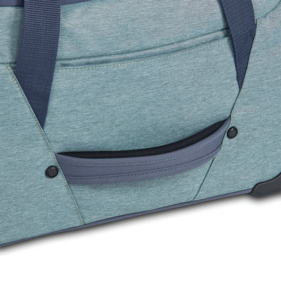 Forester 22 Inch Roomy Wheeled Duffel with Grab Handles, Slate Blue (Used)