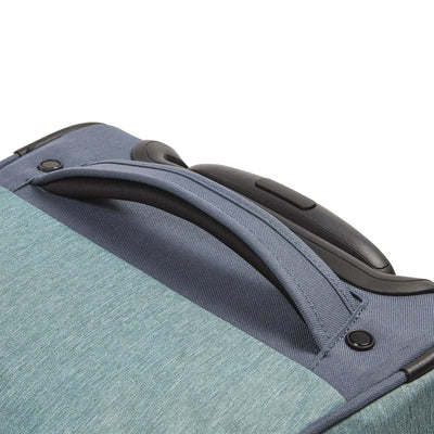 Forester 22 Inch Roomy Wheeled Duffel with Grab Handles, Slate Blue (Used)