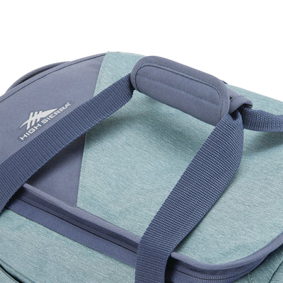 Forester 22 Inch Roomy Wheeled Duffel with Grab Handles, Slate Blue (Used)