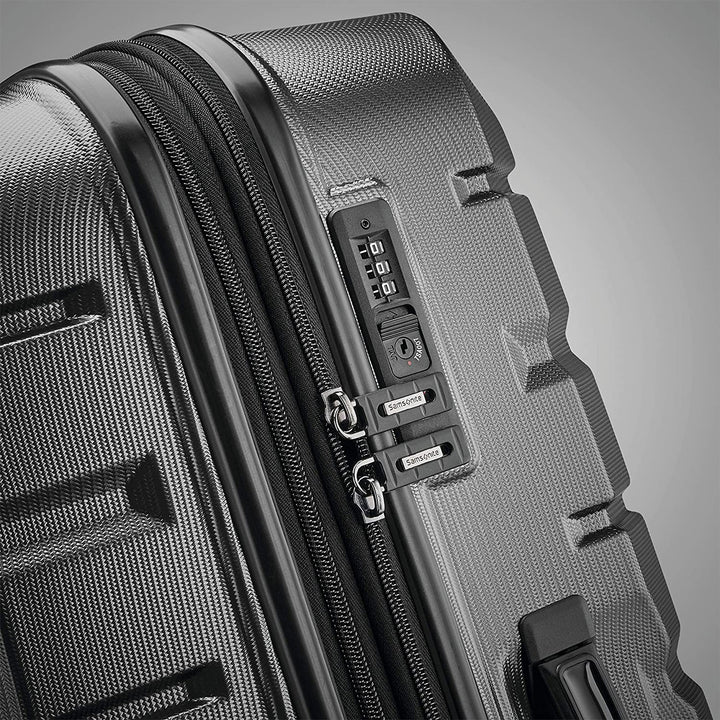 Samsonite Tech 2.0 Hard Side Luggage Set w/Spinner Wheels, (2pc),Gray(For Parts) - VMInnovations