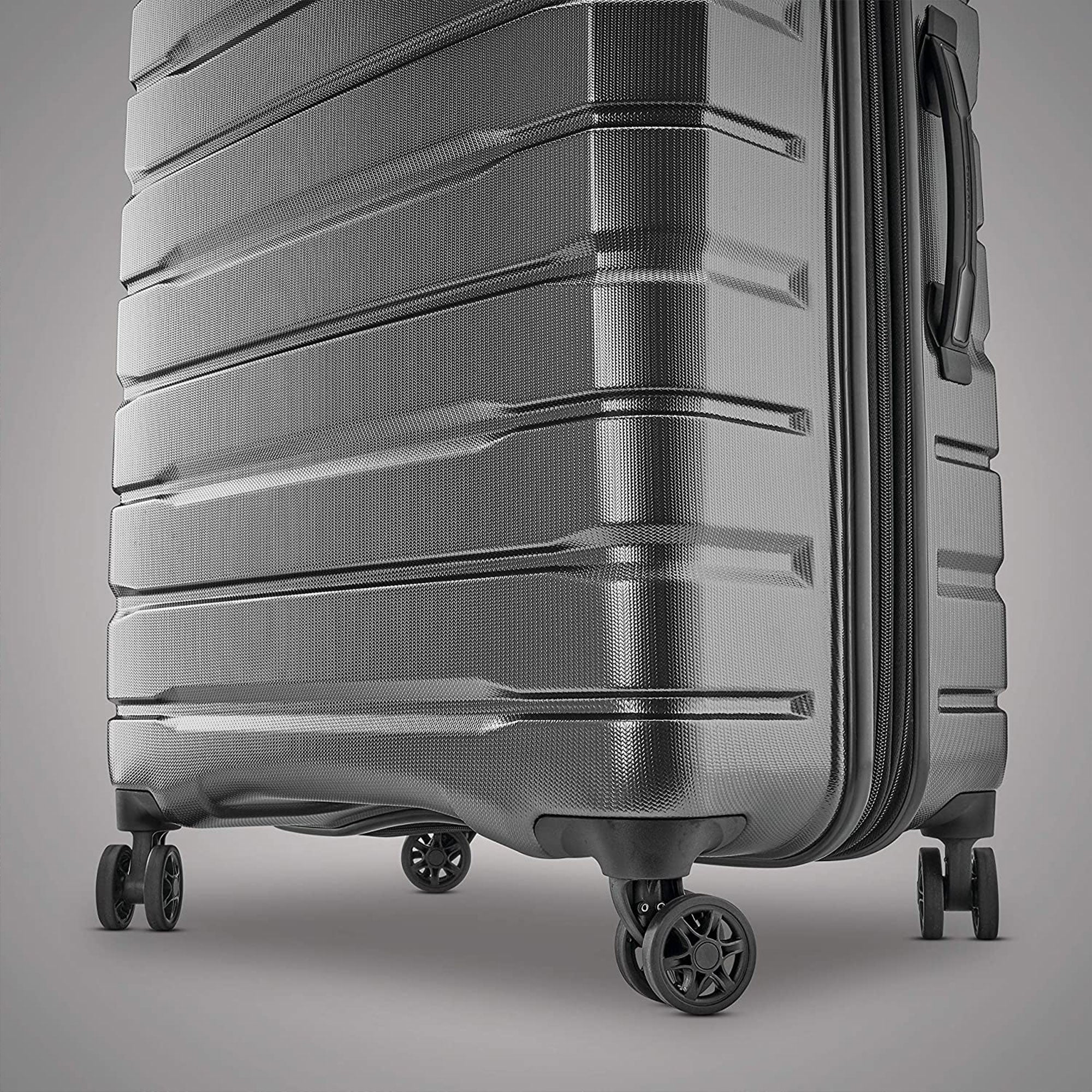 Samsonite Tech 2.0 Hard Side Luggage Set w/Spinner Wheels, (2pc),Gray(For Parts) - VMInnovations