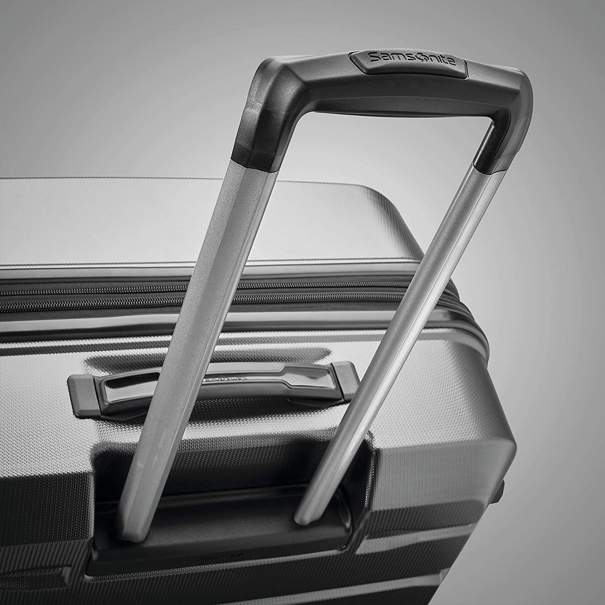 Samsonite Tech 2.0 Hard Side Luggage Set w/Spinner Wheels, (2pc),Gray(For Parts) - VMInnovations