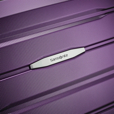 Samsonite Tech 2.0 Hardside Luggage Set with Wheels, 2 Piece, Purple (Open Box) - VMInnovations