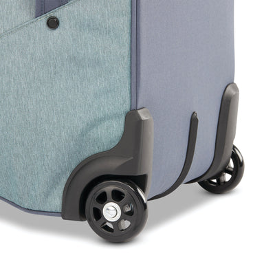 High Sierra Forester 28" Roomy Wheeled Duffel w/ Grab Handles, Slate Blue (Used) - VMInnovations