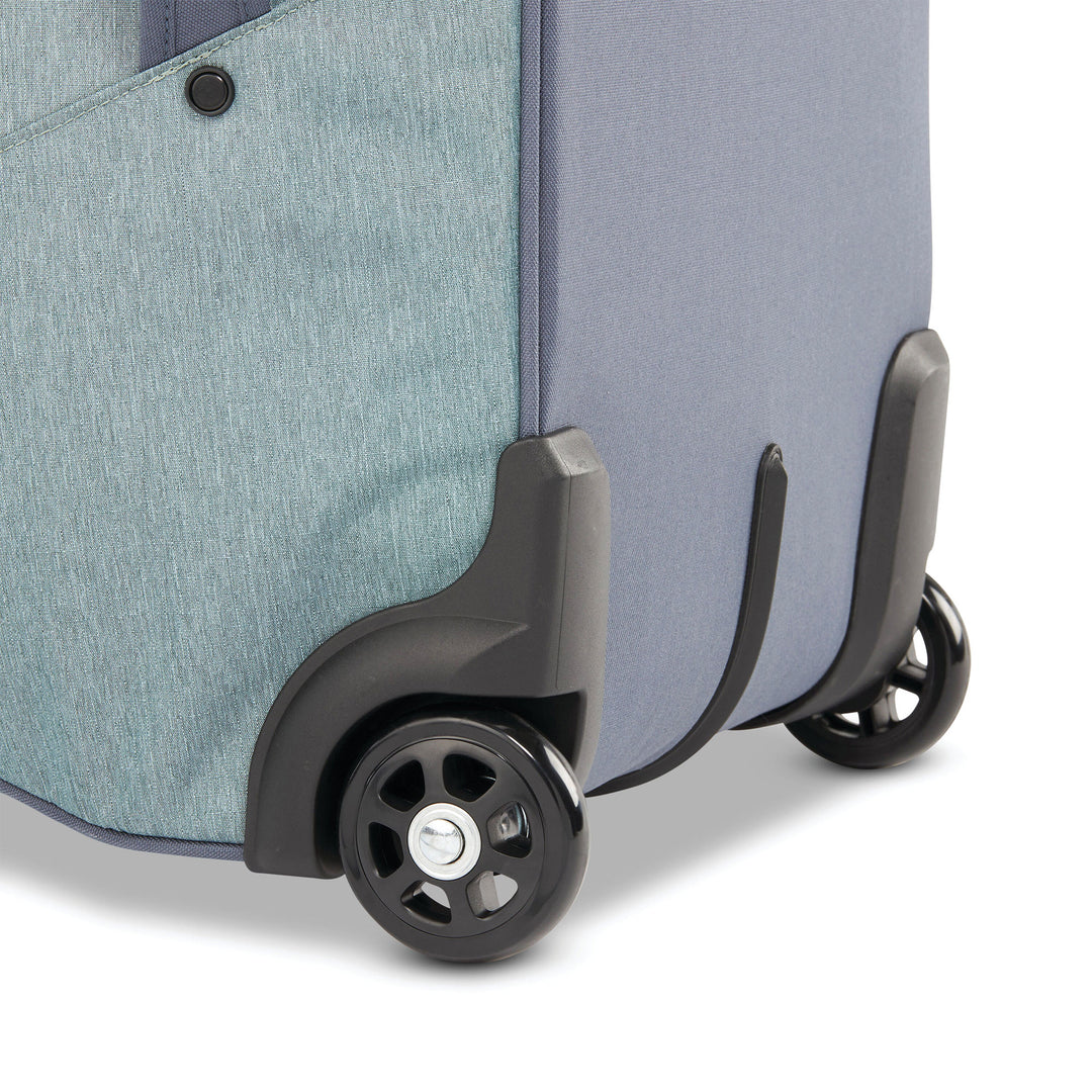 High Sierra Forester 28" Roomy Wheeled Duffel w/ Grab Handles, Slate Blue (Used) - VMInnovations