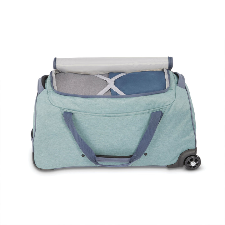 High Sierra Forester 28" Roomy Wheeled Duffel w/ Grab Handles, Slate Blue (Used) - VMInnovations