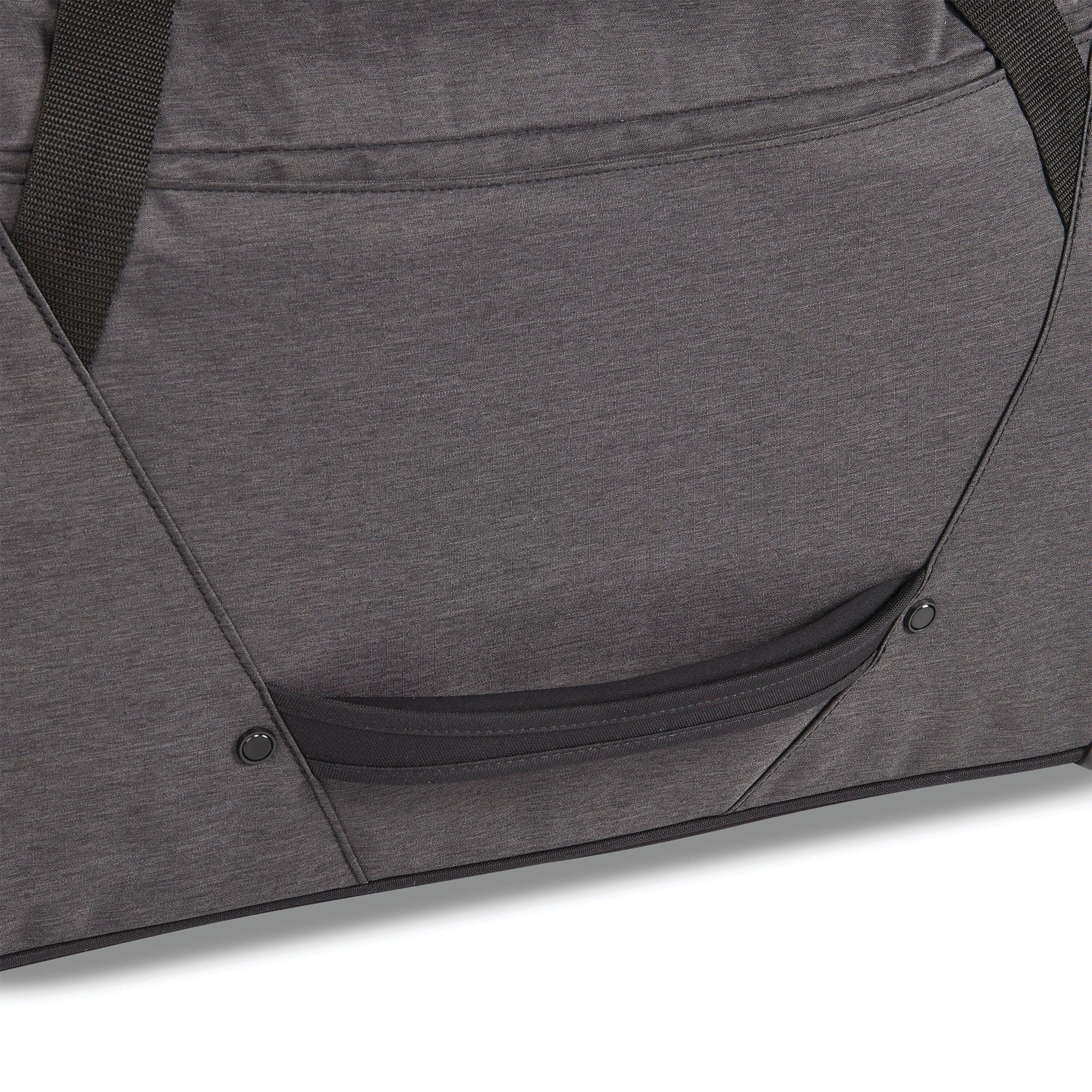 High Sierra Forester 28 Inch Roomy Wheeled Duffel w/ Grab Handles, Black Heather