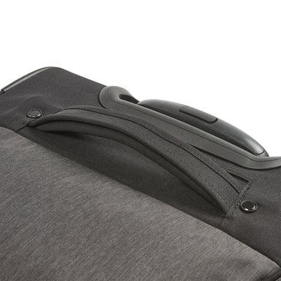 High Sierra Forester 28 Inch Roomy Wheeled Duffel w/ Grab Handles, Black Heather