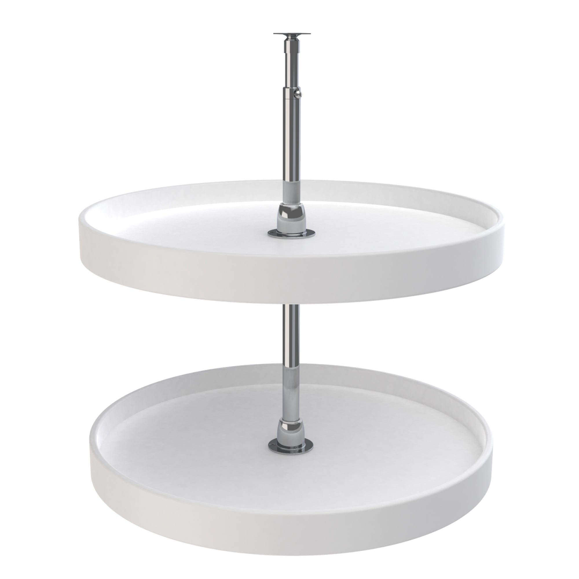 Rev-A-Shelf 24 Inch Lazy Susan Base Cabinet Full Circle 2-Shelf, 6012-24-11-52 - VMInnovations