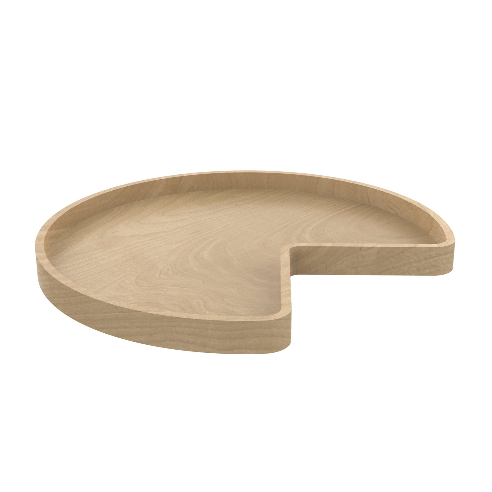 Rev-A-Shelf Lazy Susan Kidney-Shaped Corner Cabinet Organizer, LD-4BW-401-28BS-1 - VMInnovations