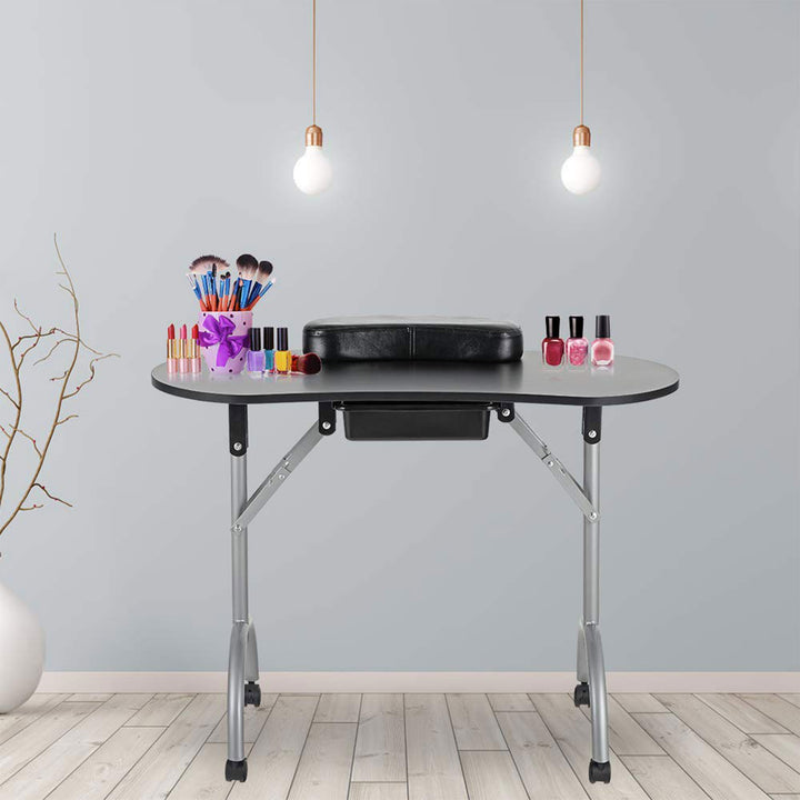 LEIBOU Professional 36 Inch Portable Foldable Technician Manicure Table (Used) - VMInnovations