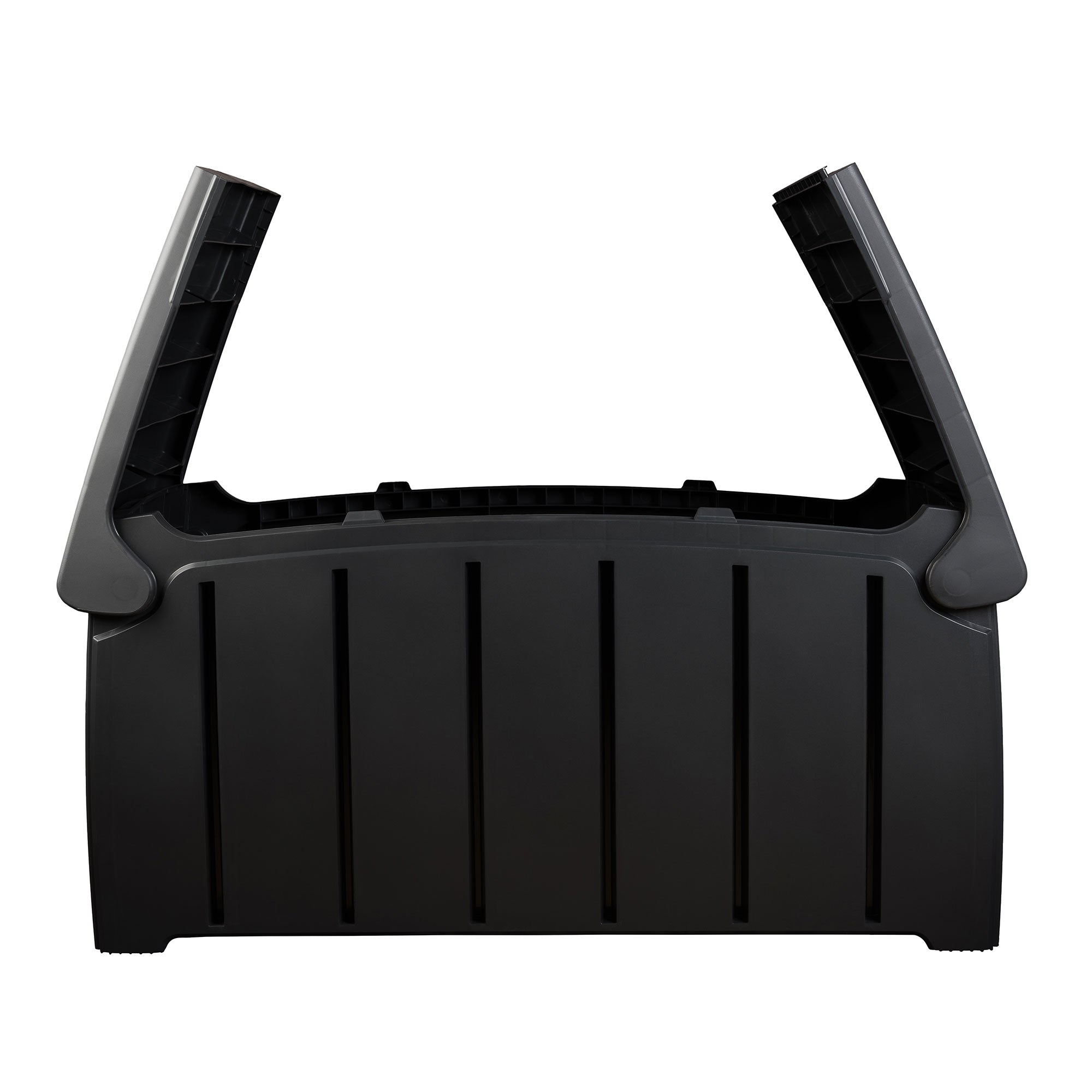 Strata Products Outdoor 85 Gal/321L Storage Box w/ Double Door Lid, Black (Used) - VMInnovations