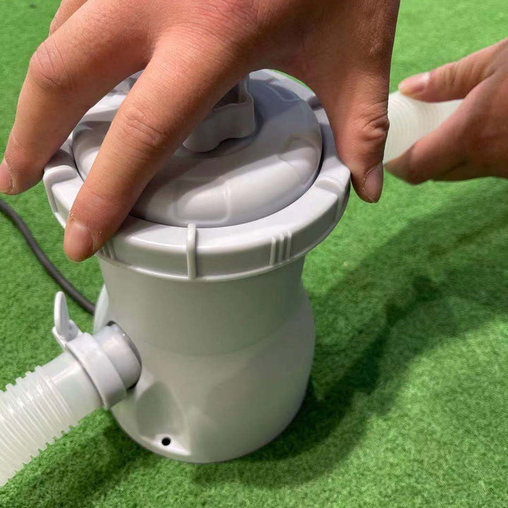 JLeisure Clean Plus 300 GPH Above Ground Pool Filter Cartridge Pump (Open Box) - VMInnovations