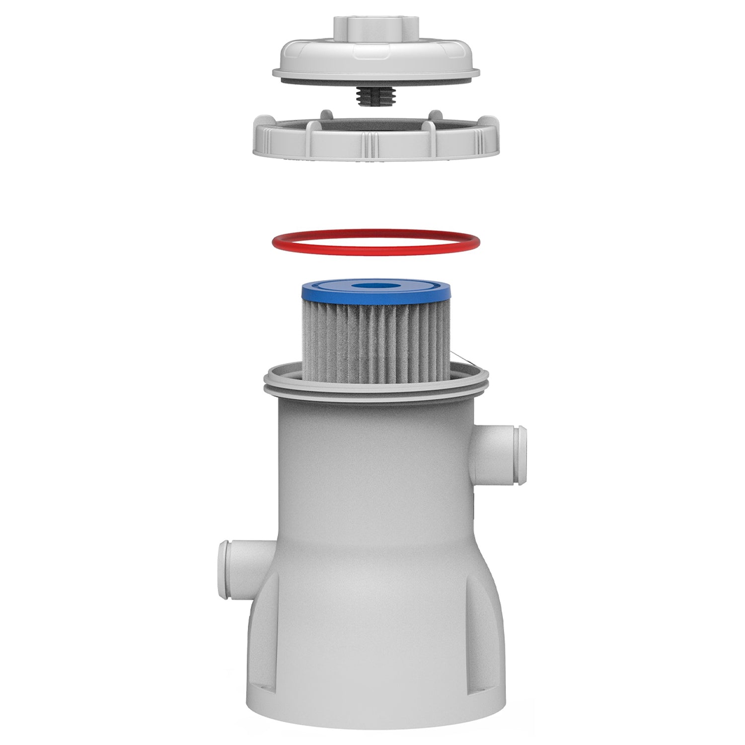 JLeisure 10 x 6.5' Above Ground Frame Pool & Clean Plus Filter Cartridge Pump