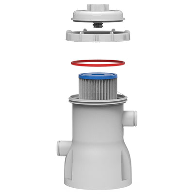 JLeisure Clean Plus 800 GPH Swimming Pool Filter Cartridge Pump (Open Box) - VMInnovations