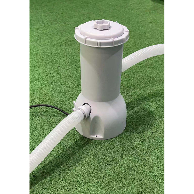 JLeisure Clean Plus 530 GPH Above Ground Pool Filter Cartridge Pump (For Parts)