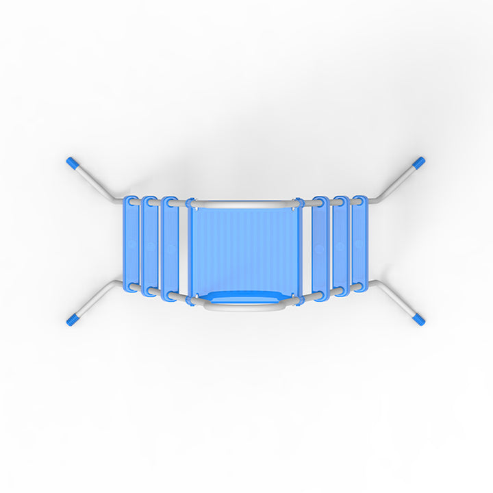 JLeisure 29R146 48" 3 Step Platform Outdoor Above Ground Swimming Pool Ladder - VMInnovations
