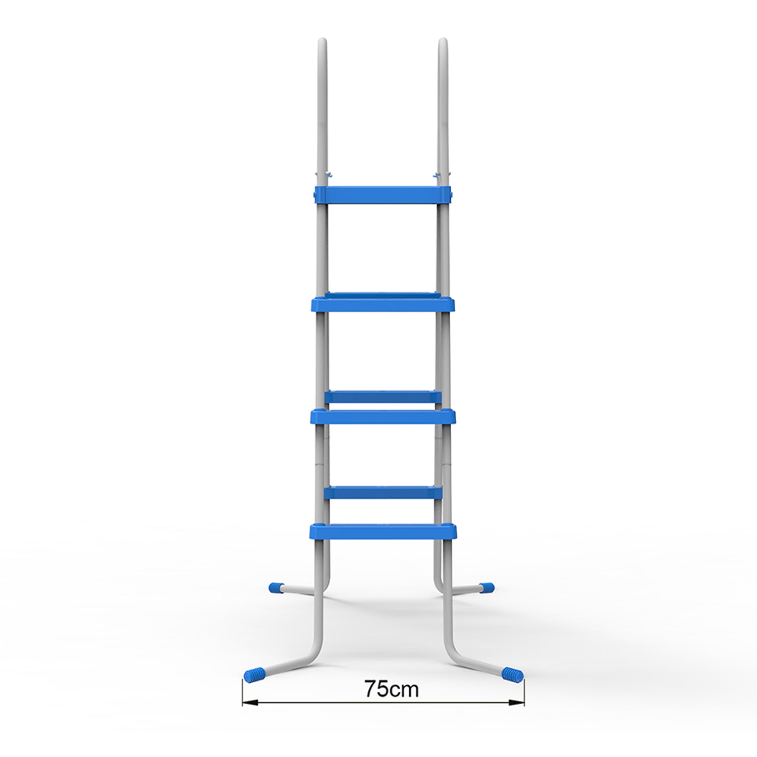 JLeisure 29R146 48" 3 Step Platform Outdoor Above Ground Pool Ladder (Used) - VMInnovations