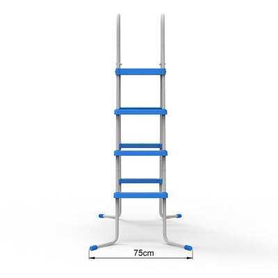JLeisure 29R146 48" 3 Step Platform Outdoor Above Ground Pool Ladder (Used) - VMInnovations