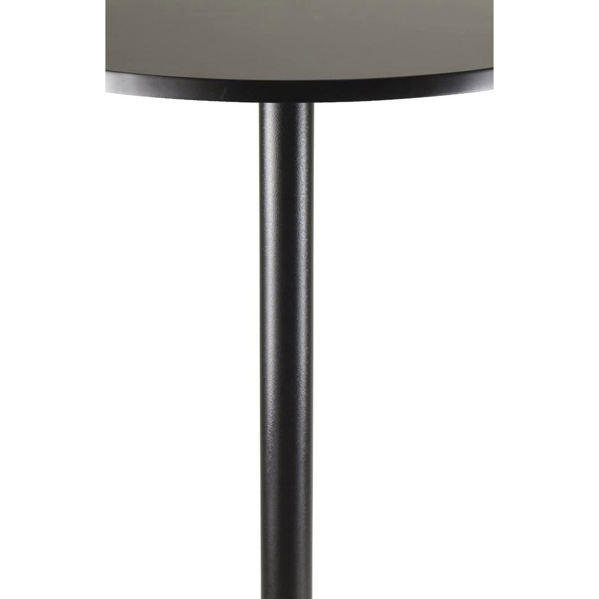 Winsome Obsidian Round Tall Pub Table with MDF Wood Top, Legs, and Base (Used)