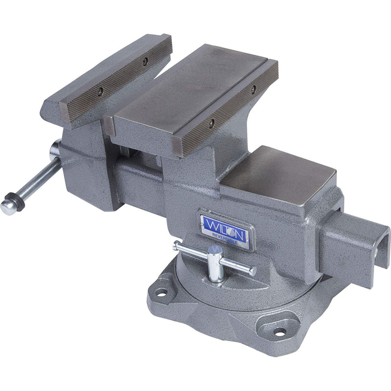 Wilton Tools 8" Wide Jaw 360 Degree Swivel Base Reversible Work Bench Vise(Used)