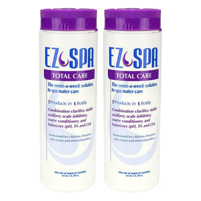 EZ Spa EZSTC2 Hot Tub Total Care Water Chemical Treatment Blend, 2 Lb (2 Pack)