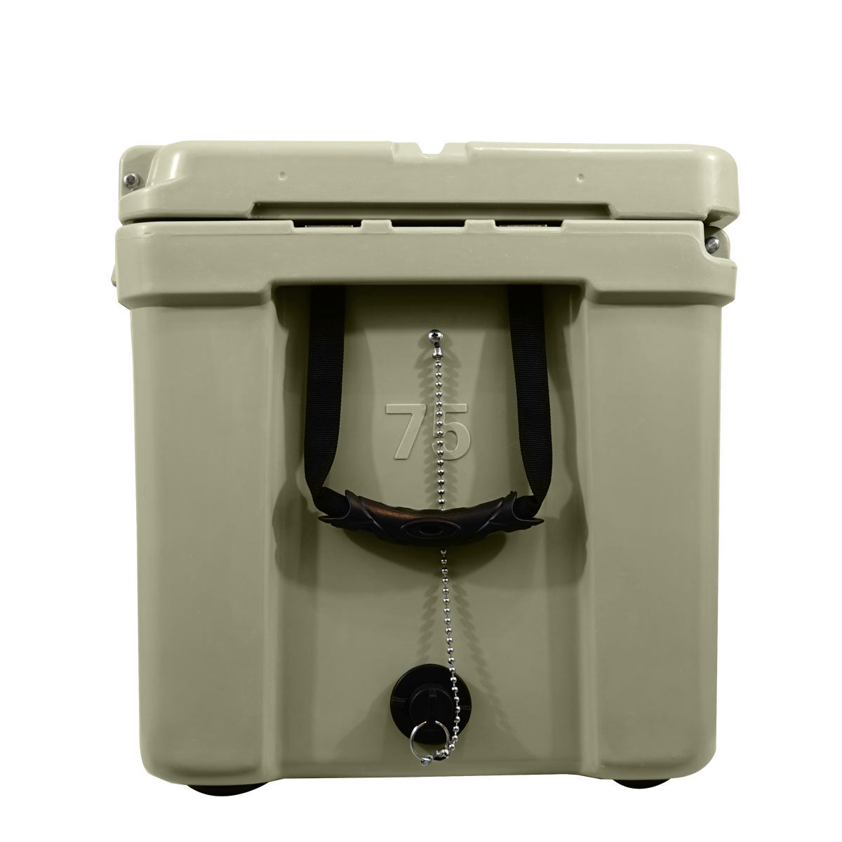 nICE 75qt Lockable Bear Resistant Insulated Cooler w/Handle, Beige (Used)