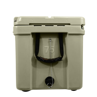 nICE 75qt Lockable Bear Resistant Insulated Cooler w/Handle, Beige (Used)