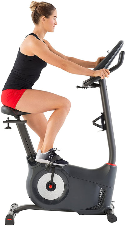 Schwinn Fitness 170 Home Workout Stationary Upright Exercise Bike w/ LCD Display