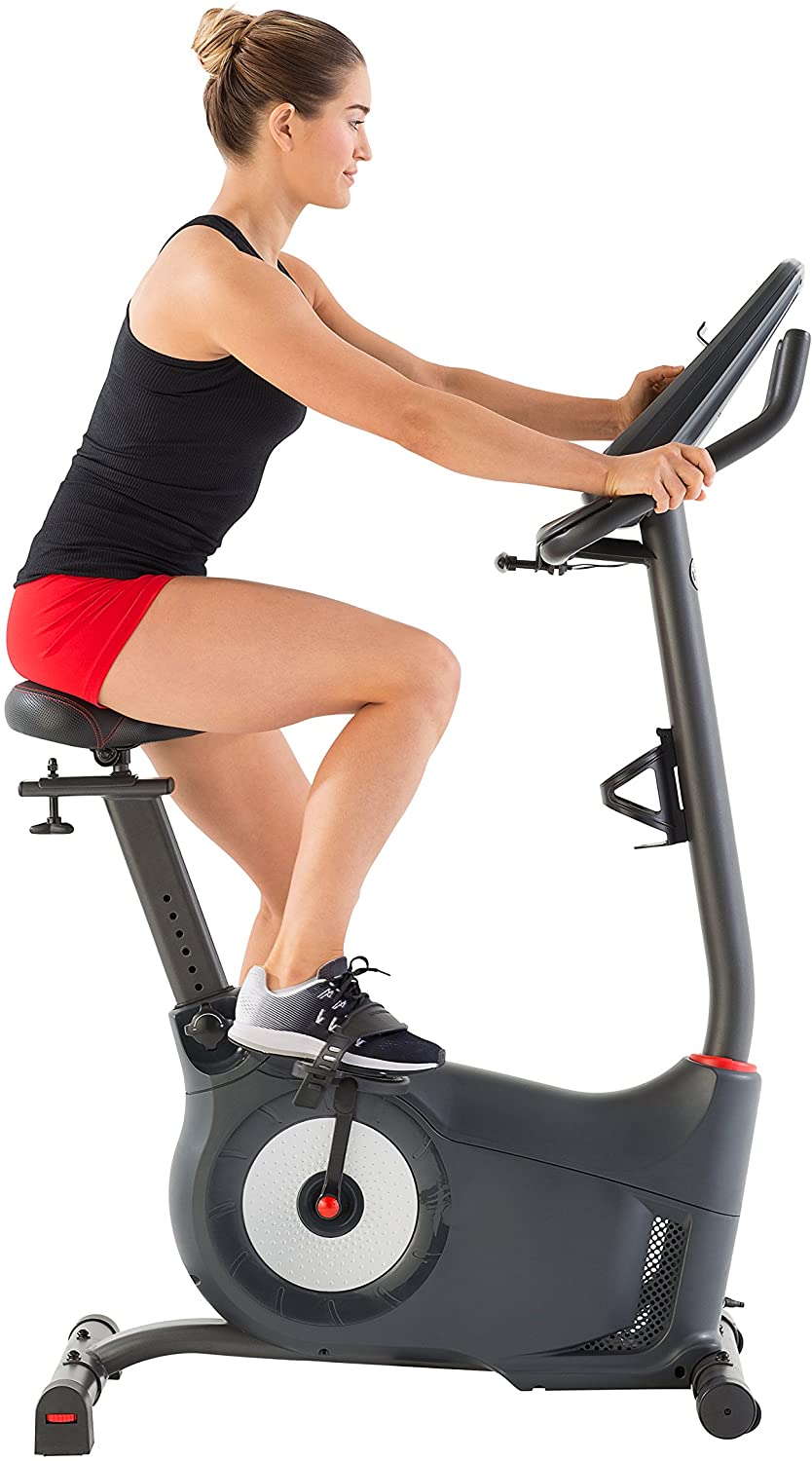 Schwinn Fitness 170 Home Workout Stationary Upright Exercise Bike w/ LCD Display