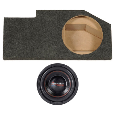 American Bass XD 1044 10 Inch 900 Watt Subwoofer Speaker with Dodge Enclosure