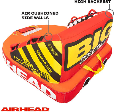 Sportsstuff Inflatable Big Mable Sitting Double Rider Boat Tube (For Parts)