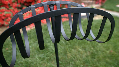 Liberty Garden Decorative Powder Coated Steel Garden Hose Storage (Open Box) - VMInnovations