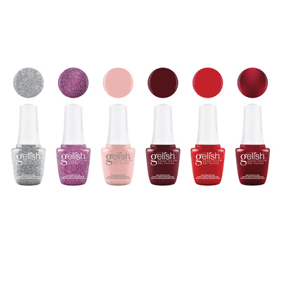 Gelish Manicure Kit w/ 18G LED Curing Light, Terrific Trio & Winter Marilyn Set - VMInnovations