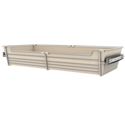 Rev-A-Shelf Sidelines 29.17" Canvas Cloth Closet BasketLiner Tan CBLSL-301405-T1