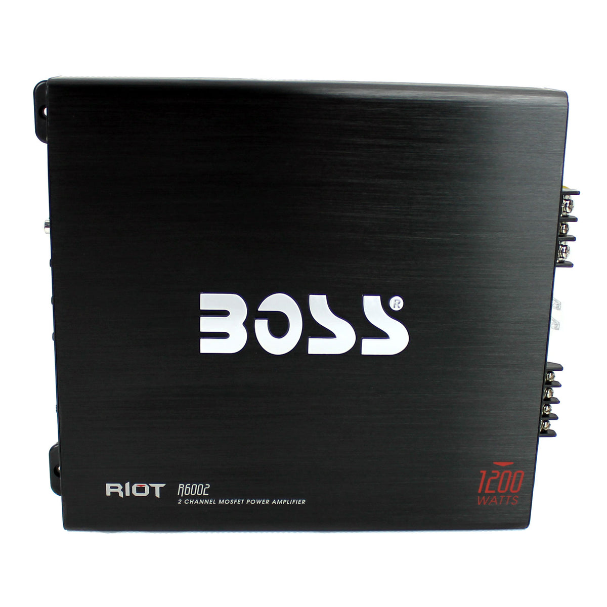 BOSS Audio R6002 1200W 2-Channel MOSFET Car Audio Amplifier Amp+Remote (4 Pack)