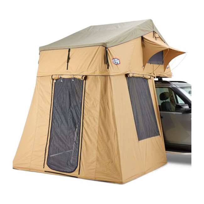 Tepui Tents Explorer Series Autana XL 4 Person Car Camp Rooftop Tent, Sky Tan
