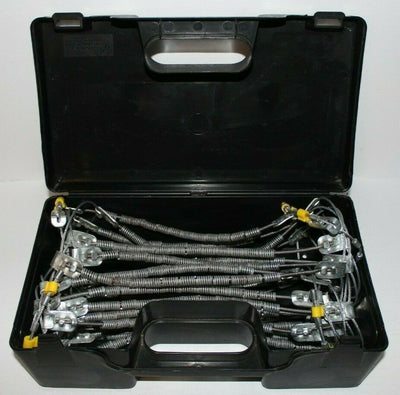 Security Chain Car Snow Tire Radial Traction Grip Cable Chain (2 Pack)(Open Box)