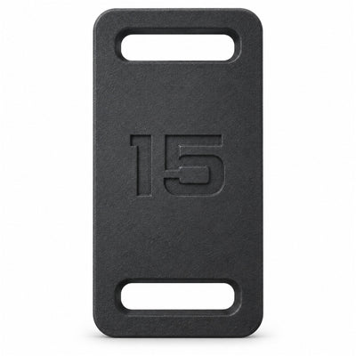 Fitvids 15 lb Ruck Weight Plate, Cast Iron Training Weight for Strength Training