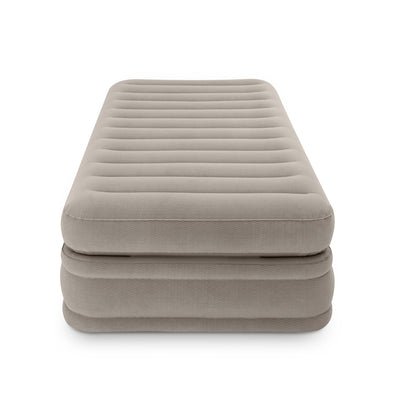 Intex Inflatable Prime Comfort Elevated Twin Airbed with Built-In Pump (3 Pack)