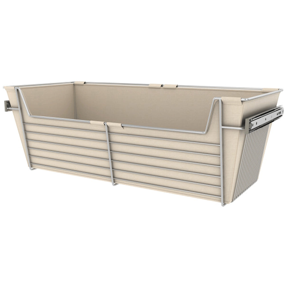 Rev-A-Shelf Sidelines CBLSL-301410-T-1 Canvas Cloth Closet Basket Liner, Tan