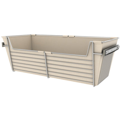 Rev-A-Shelf Sidelines CBLSL-301410-T-1 Canvas Cloth Closet Basket Liner, Tan