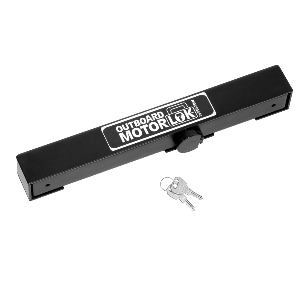 Fulton OML 0127 Universal Security Outboard Motor Lock with 2 Keys (For Parts)