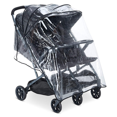 Joovy Folding Adjustable Reclining Portable Stroller w/ Ventilated Rain Cover