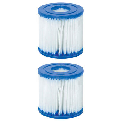 Bestway Swimming Pool Pump Replacement Cartridge Type VII & D (8 Packs of 2 Ea.)