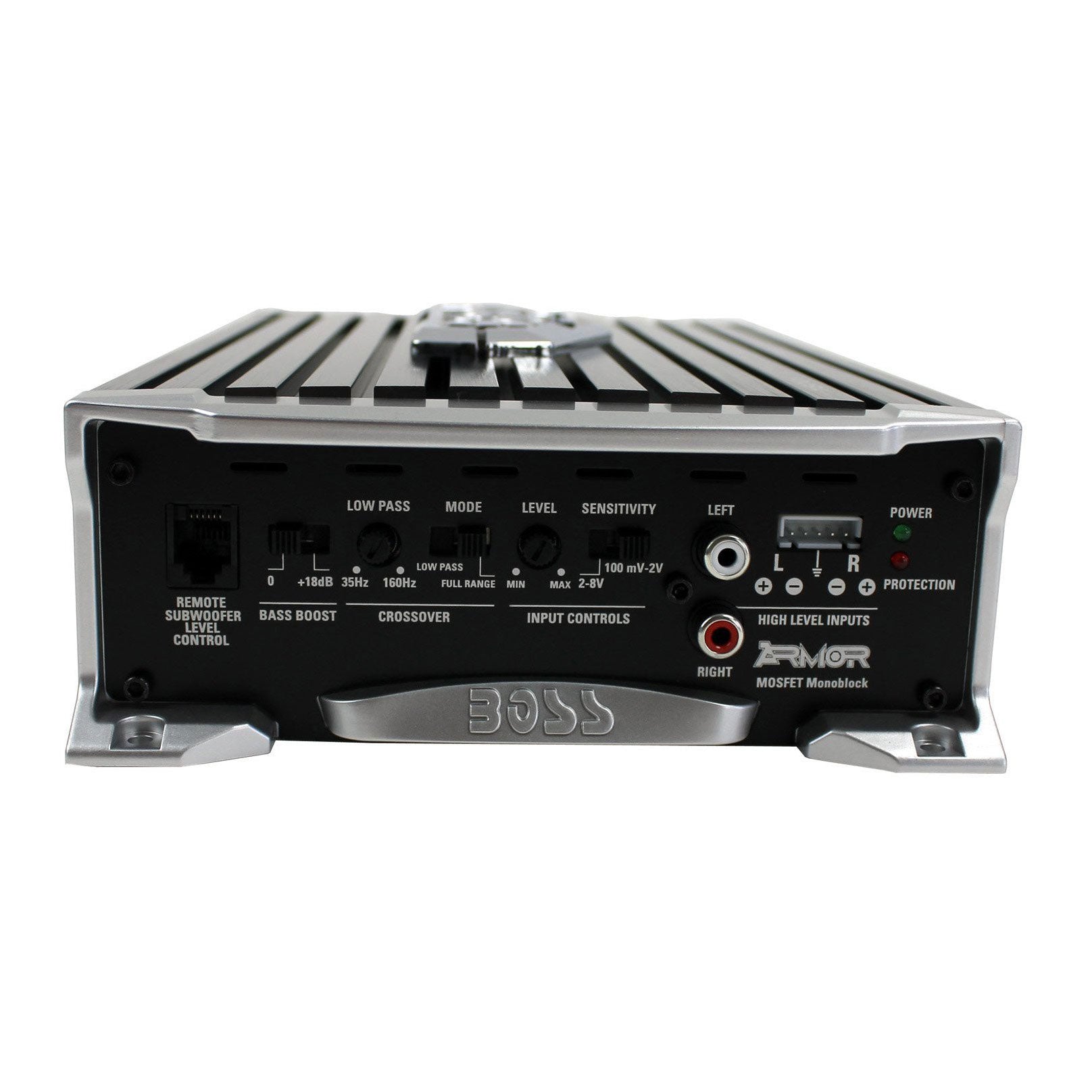 Boss Audio 1500 Watt Power Car Amplifier with Remote and Installation Wiring Kit
